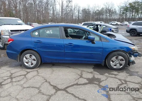 2014 Honda Civic Lx из США, поврежденный, VIN 19XFB2F57EE257836